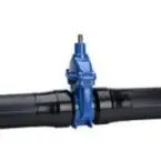 Задвижка AVK 36/80 клиновая с пэ патрубками, SDR11 ПЭ100 Ду 300
