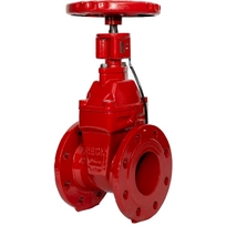 Задвижка чугунная с обрезиненным клином REON тип RSV62 DN250 PN16